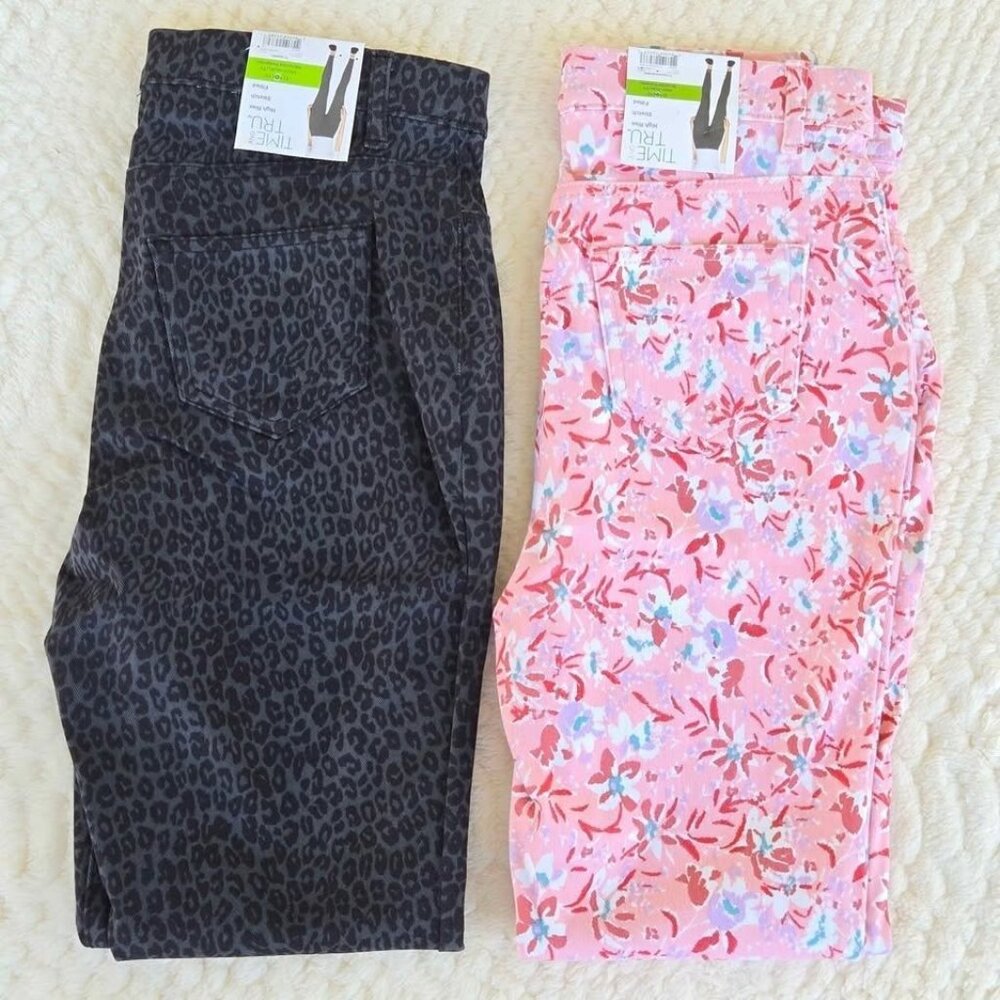 Lot of 2 High Rise Stretch Women's Jeggings NEW